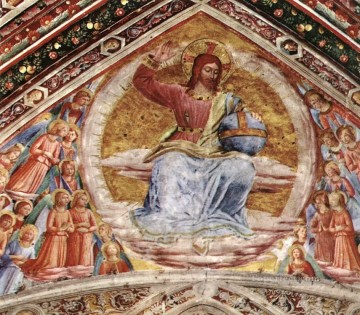  christ - Christ The Judge Renaissance Fra Angelico